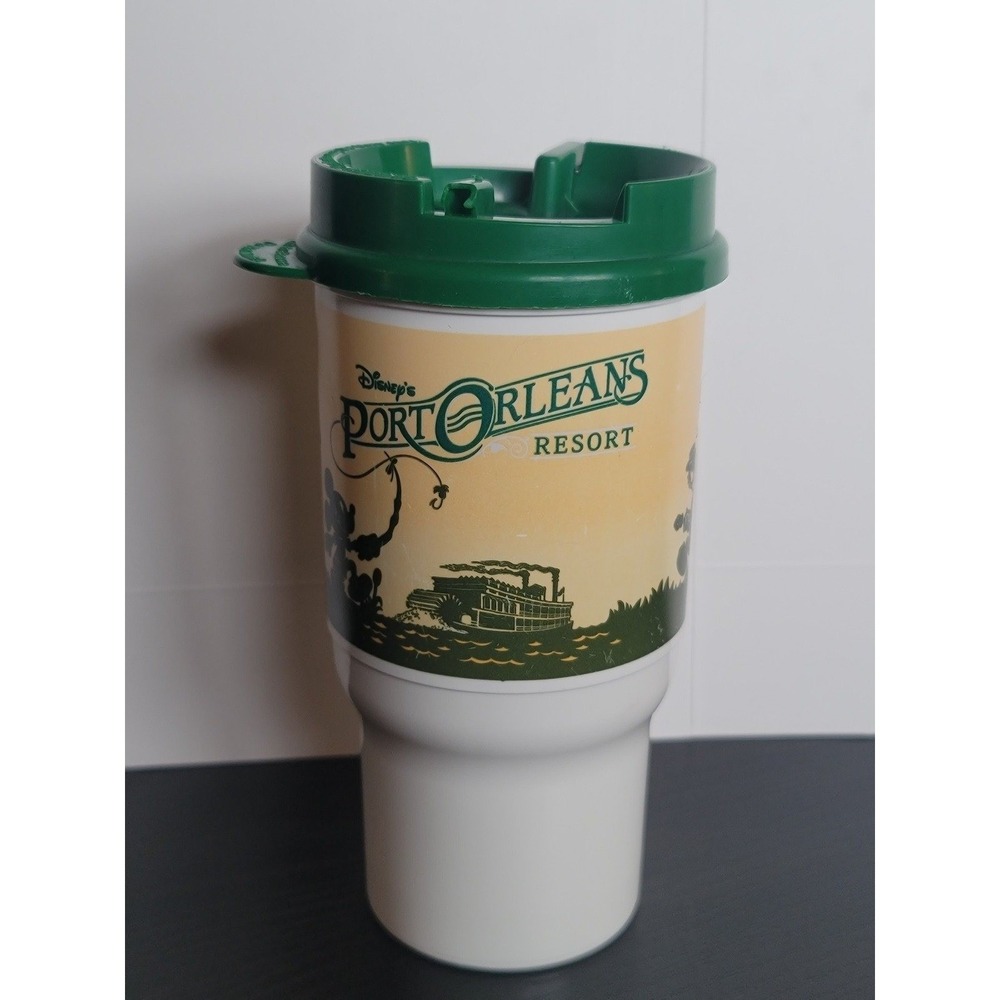 Disney Port Orleans Resort Travel Mug Coca-Cola Mickey Mouse Souvenir